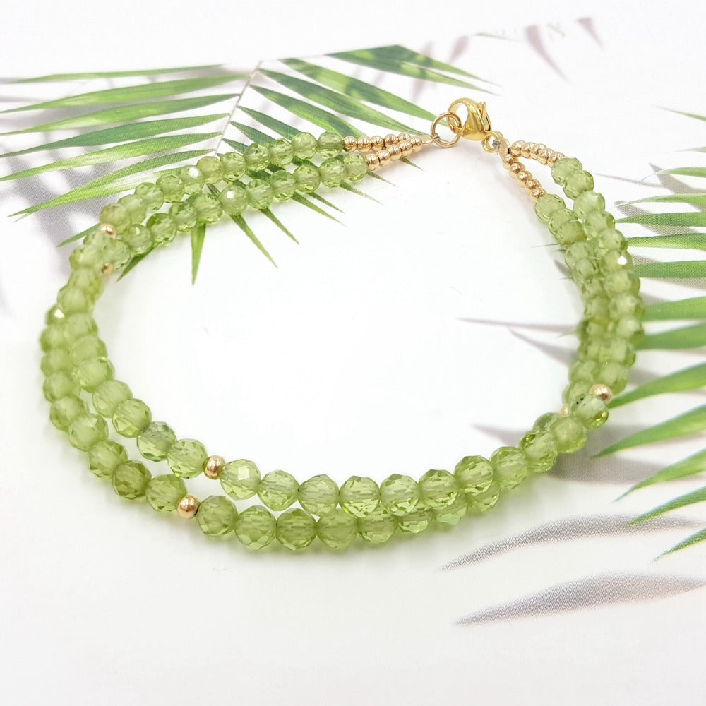 Lii Ji Natural Gemstone Green Peridot