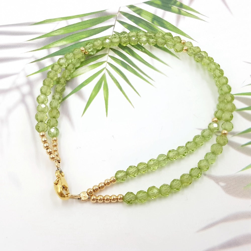 Lii Ji Natural Gemstone Green Peridot