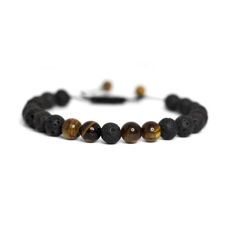 Natural Stone Beads stone Yoga Bracelet Adjustable