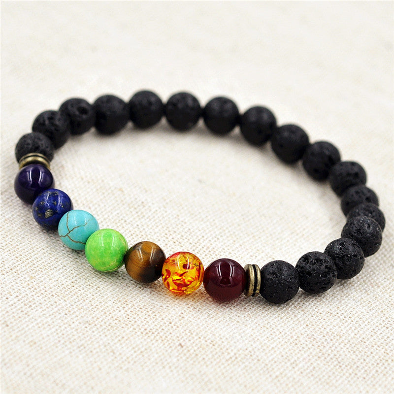 8mm Muti-color Beads Bracelets