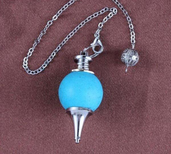20 Colors Dowsing Pendulum Necklace