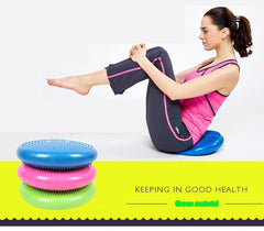 BlueSong Yoga massage cushion mat balancing wheel cushiest pad