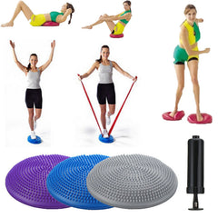 33cm PVC Balance Yoga Balls Massage Pad