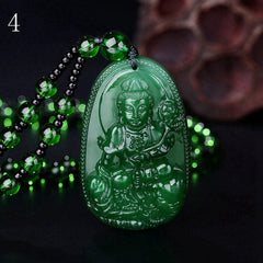 Natural Green Buddha A Buddism Buddha Pendant