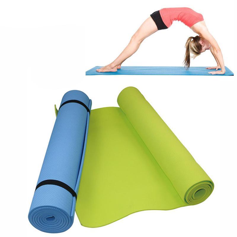 Yoga Mat Non-slip, (ym) Soft & Moisture-proof Yoga Mat For Men & Women Exercise Workout For Pilates Home Gym Non Slip With Carrying Strap