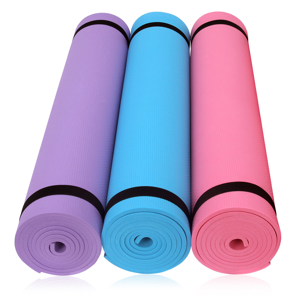6MM Thick Non-Slip Fitness Pad For Yoga Exercise Pilates