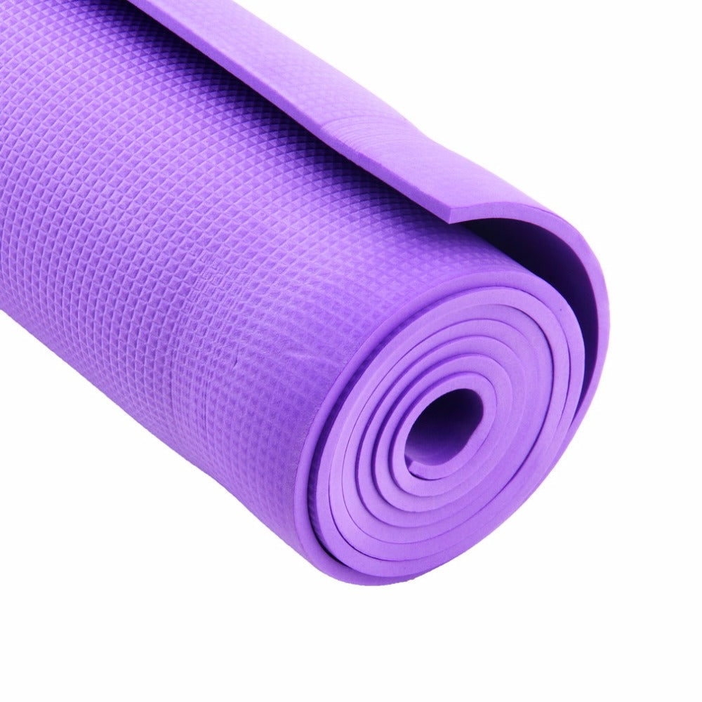 6MM Thick Non-slip Gym Fitness Pilates Supplies For Yoga Mats
