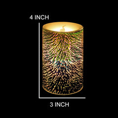 1Pcs colorful seven color changing Flameless Candles