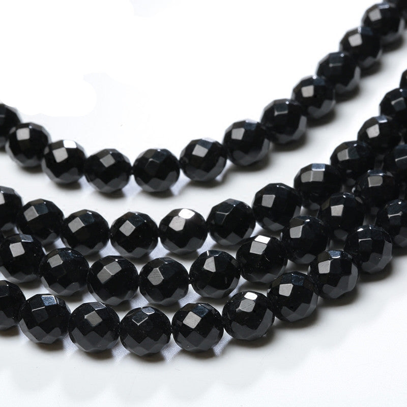 6-12MM Black Onyx Natural Stone Beads