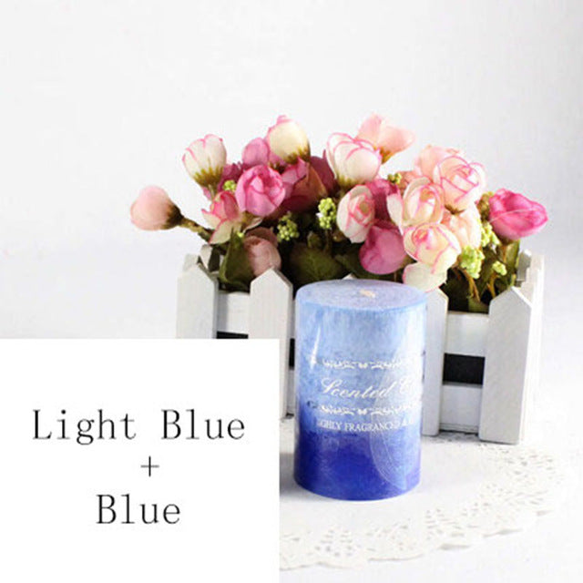 Mixed Color Romantic Candle Holder