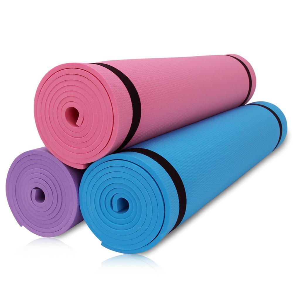 6MM Thick Non-Slip Fitness Pad For Yoga Exercise Pilates