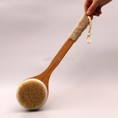 Circular Long-Handled Anti-slip Body Brush From Bristle