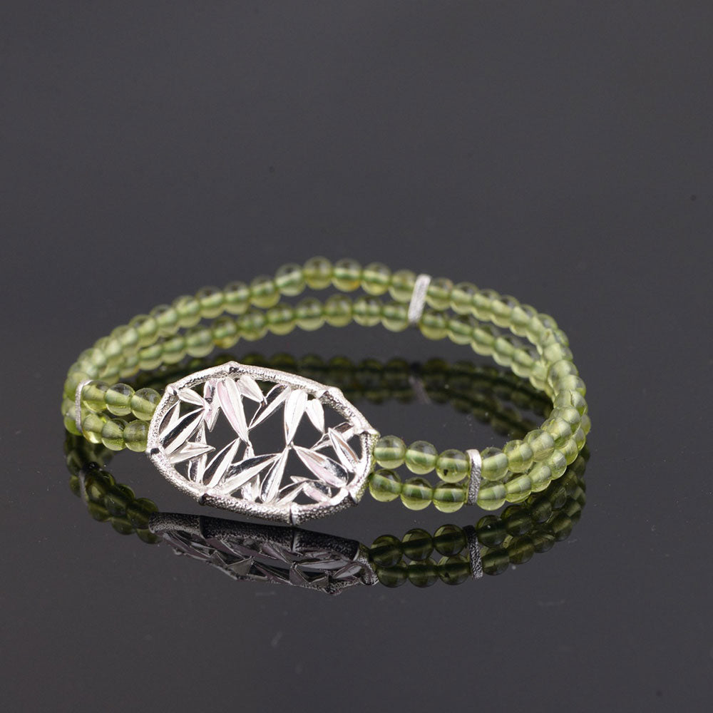 Women Jewelry New Fashion Green Beads