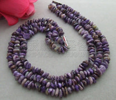 Natural Purple Charoite Necklace